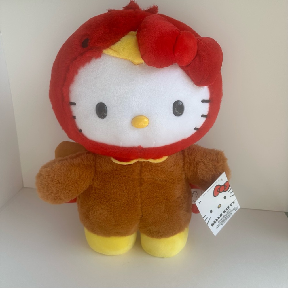 2024 Sanrio Hello Kitty Thanksgiving Plush Greeter 18 Harvest Fall Autumn Turkey